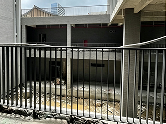 Y053 شقة الصلب شرفة الحارس 